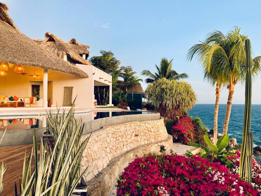 La Gema Escondida Villa Puerto Escondido  Exterior photo